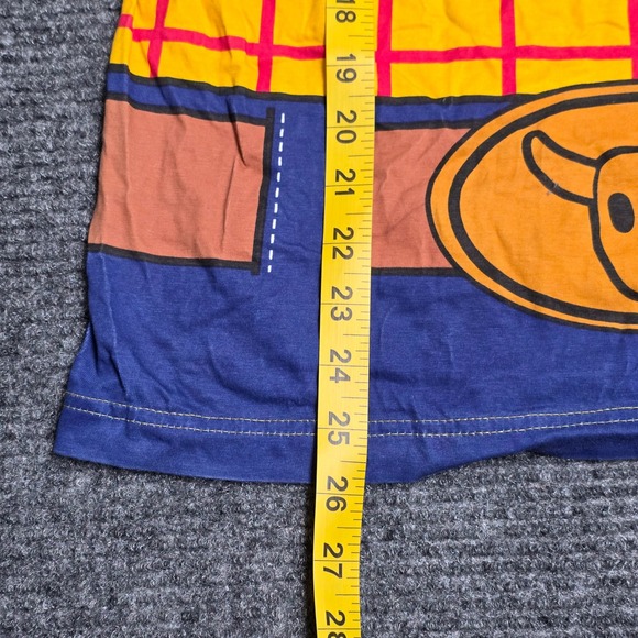 Disney Pixar Toy Story Woody Costume T-Shirt Men's Size XS Yellow Graphic - Picture 7 of 7
